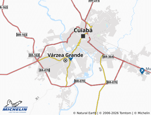 Mappa MICHELIN Manga - ViaMichelin