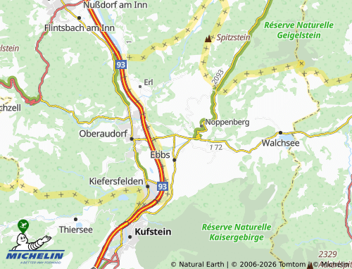 MICHELIN Niederndorf map - ViaMichelin