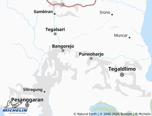 MICHELIN Bulurejo map - ViaMichelin