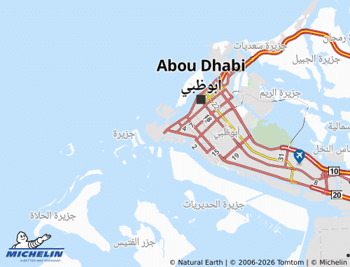 MICHELIN Al Khubeirah 92 map - ViaMichelin