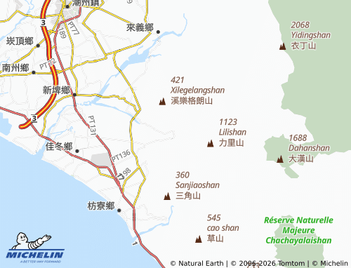 Kaart MICHELIN Lìlǐ - ViaMichelin