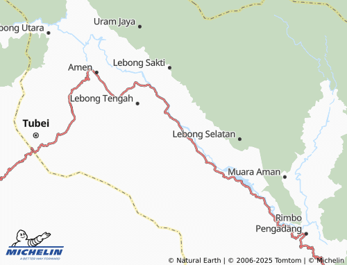 MICHELIN Karang Dapo Bawah map - ViaMichelin