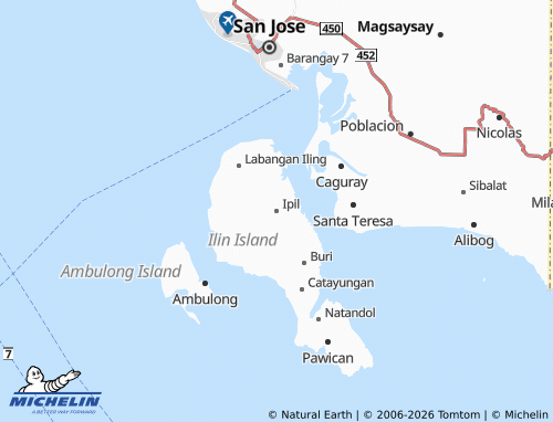 Mappa MICHELIN Ipil - ViaMichelin