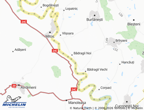 Mapa MICHELIN Bădragii Noi - ViaMichelin
