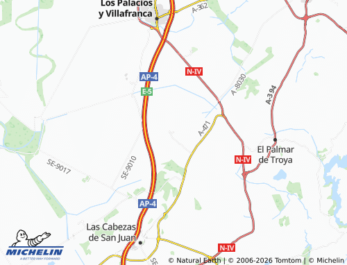 MICHELIN-Landkarte Trajano - ViaMichelin