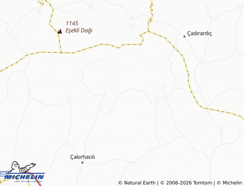 MICHELIN Sedir map - ViaMichelin