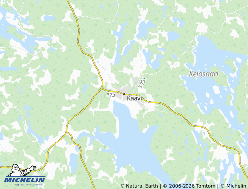 MICHELIN-Landkarte Kaavi - ViaMichelin