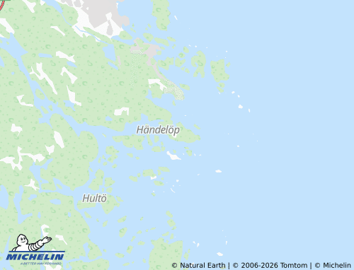 MICHELIN Händelöp map - ViaMichelin