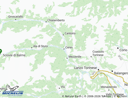 Mapa MICHELIN Ceres - ViaMichelin