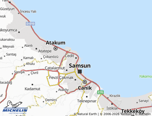 Mappa MICHELIN Cedit - ViaMichelin
