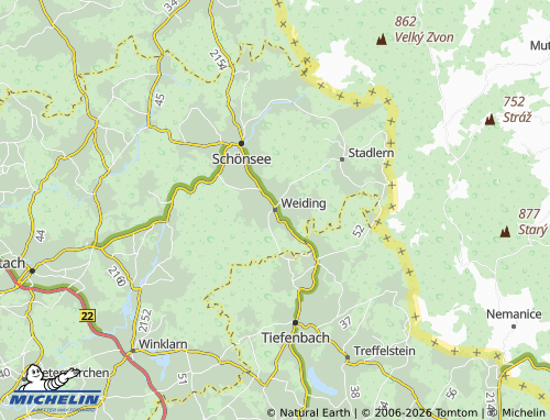 Mappa MICHELIN Weiding - ViaMichelin