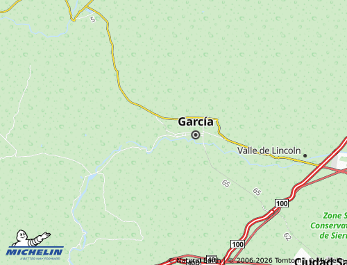 MICHELIN Privadas Oasis map - ViaMichelin