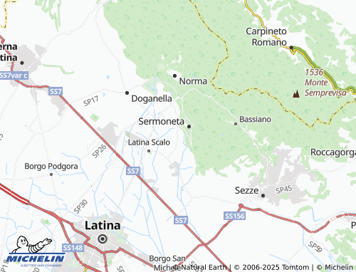 MICHELIN Monticchio map - ViaMichelin
