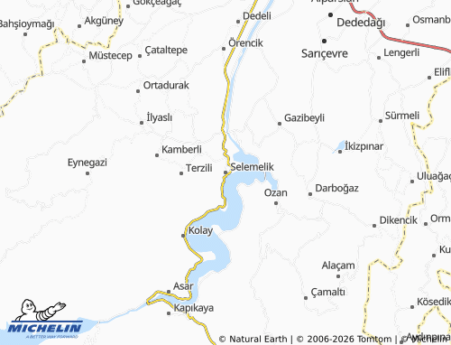 Mappa MICHELIN Selemelik - ViaMichelin