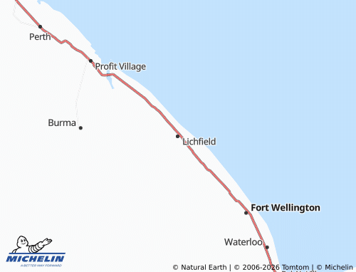 MICHELIN Lichfield map - ViaMichelin
