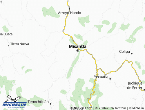 Mapa MICHELIN Jardines de Misantla - ViaMichelin