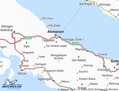 Mappa MICHELIN Manggalayan Labak - ViaMichelin