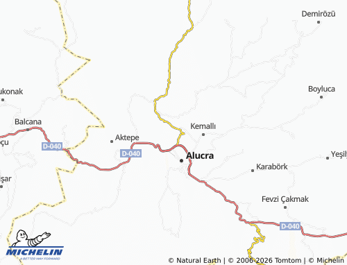 MICHELIN Karaağaç map - ViaMichelin