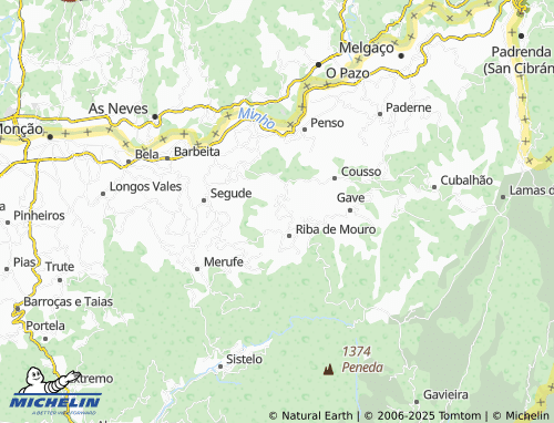 Carte MICHELIN Bouco - ViaMichelin