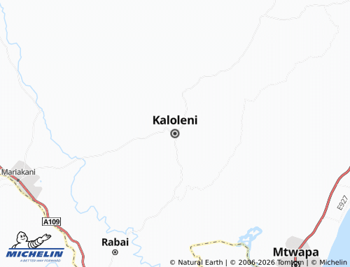 Kaart MICHELIN Kaloleni - ViaMichelin
