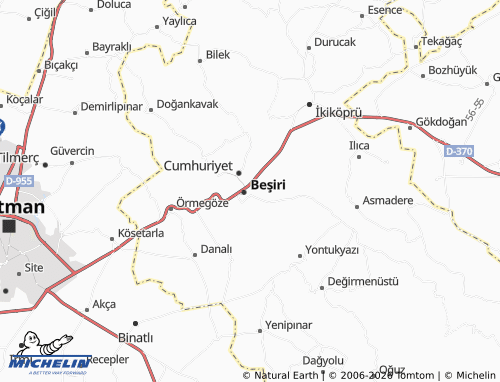 Mappa MICHELIN Behrem Yoğun - ViaMichelin