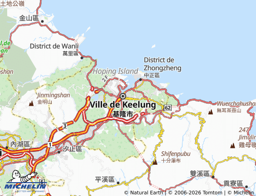 Mappa MICHELIN xin yi qu - ViaMichelin