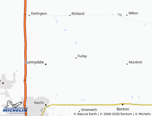 Mappa MICHELIN Furley - ViaMichelin