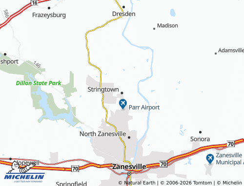 Mappa MICHELIN Stringtown - ViaMichelin