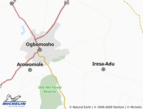 Mappa MICHELIN Salawu-Oloja - ViaMichelin