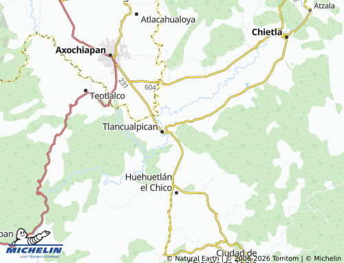 Mappa MICHELIN Achilcho - ViaMichelin