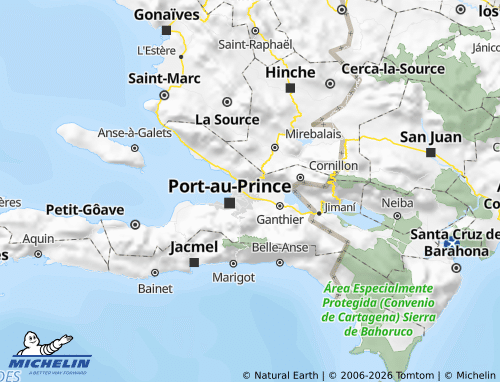 Carte MICHELIN Croix-des-Bouquets - ViaMichelin