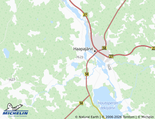 Carte MICHELIN Haaganperä - ViaMichelin
