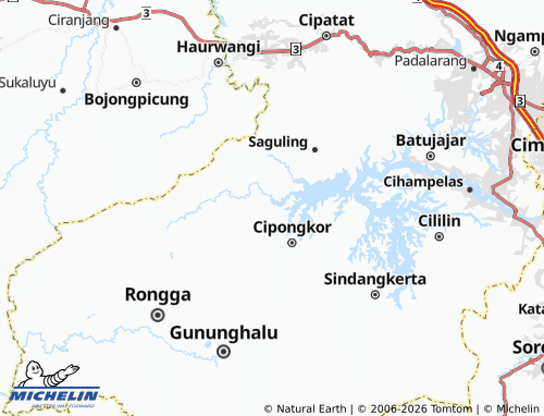 MICHELIN Cijambu map - ViaMichelin