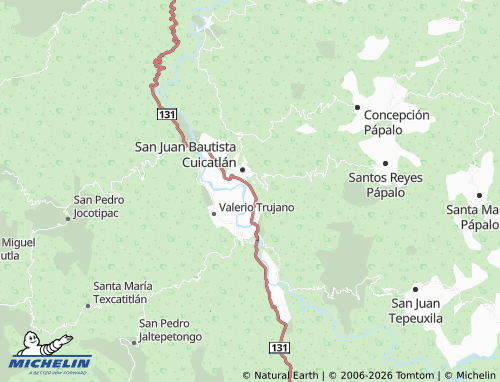 MICHELIN Progreso map - ViaMichelin