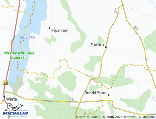 Mapa MICHELIN Grabina - ViaMichelin