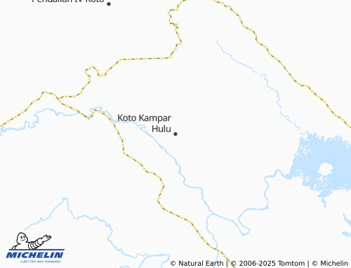 MICHELIN Koto Kampar Hulu map - ViaMichelin