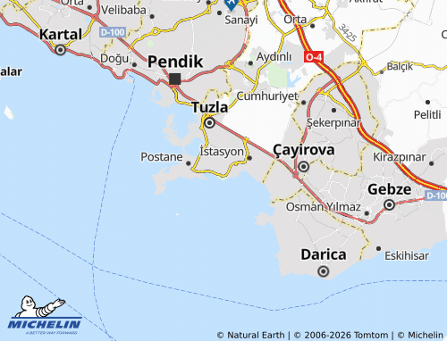 MICHELIN Cami map - ViaMichelin
