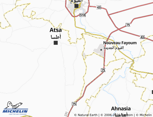 Mappa MICHELIN Munsha'at Alawi - ViaMichelin