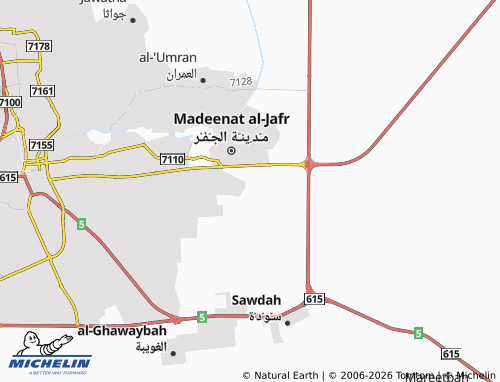 MICHELIN-Landkarte al-'Iskan - ViaMichelin