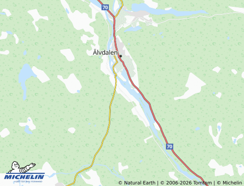 MICHELIN-Landkarte Västermyckeläng - ViaMichelin