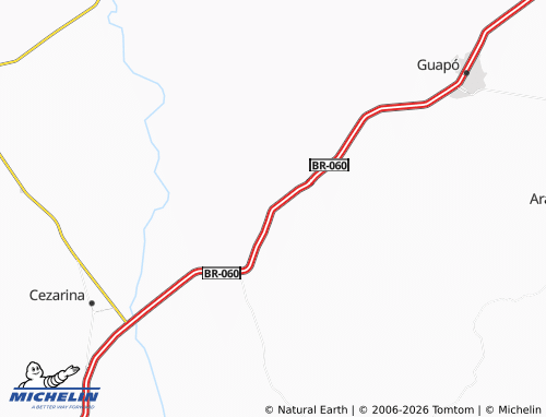 Mappa MICHELIN Posselândia - ViaMichelin