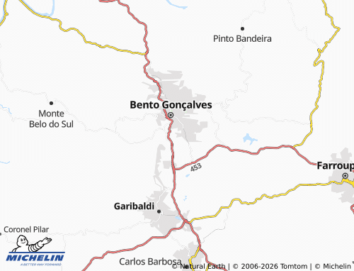 Mapa MICHELIN Santa Rita - ViaMichelin