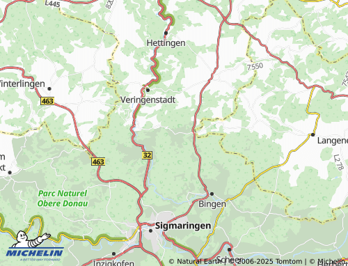 MICHELIN Hochberg map - ViaMichelin