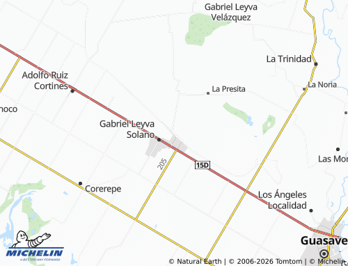 MICHELIN El Retiro map - ViaMichelin