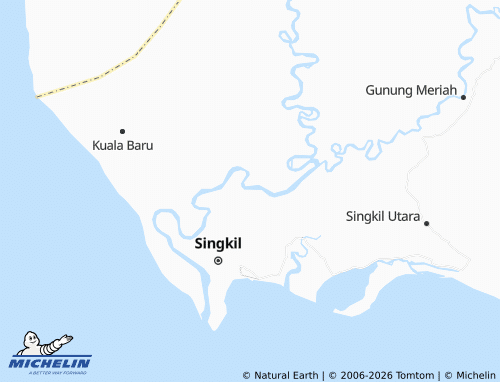 MICHELIN Takal Pasir map - ViaMichelin