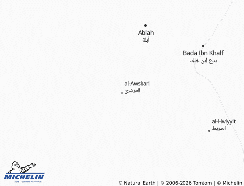 MICHELIN-Landkarte al-Awshari - ViaMichelin