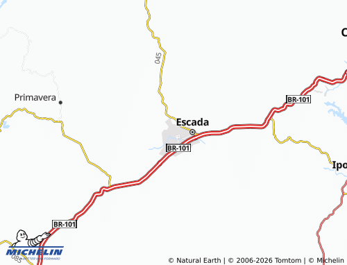 MICHELIN Bela Vista map - ViaMichelin
