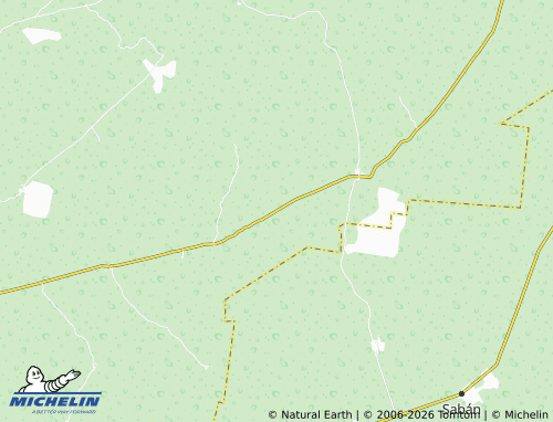 Mapa MICHELIN San Francisco de Asís - ViaMichelin