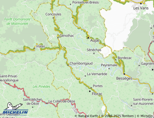 MICHELIN Vern map - ViaMichelin