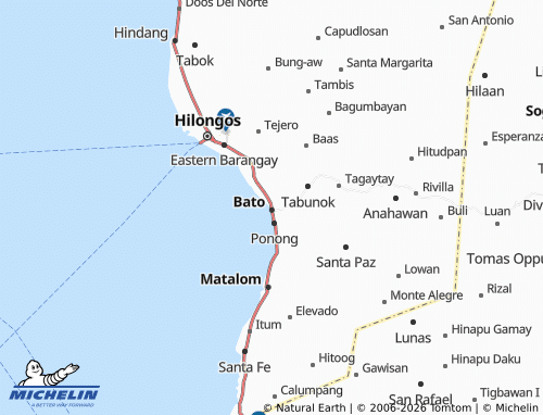 MICHELIN Dawahon map - ViaMichelin